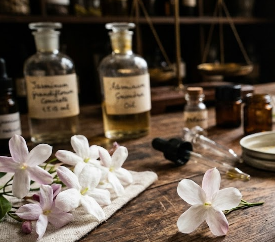 Jasmine Grandiflorum Concrete & Absolutes